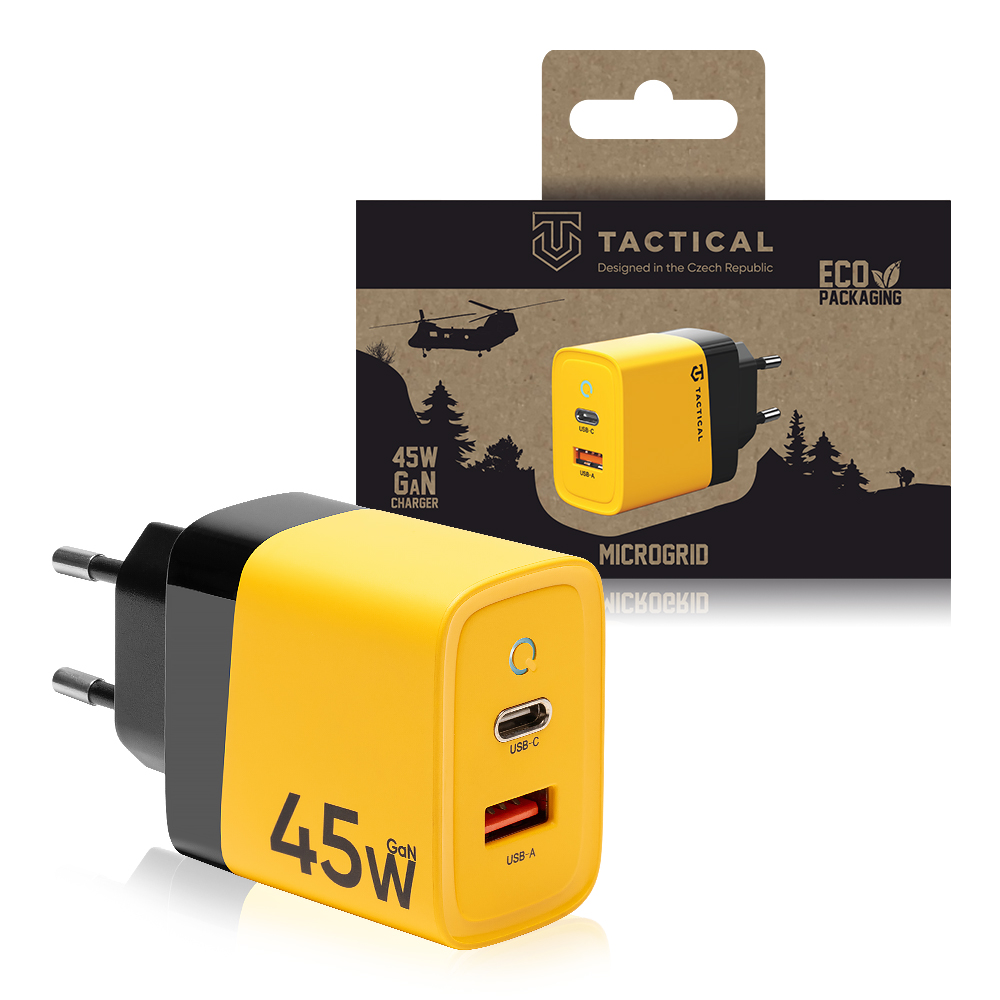 Tactical Microgrid GaN 45W – 8596311228391 – Yellow